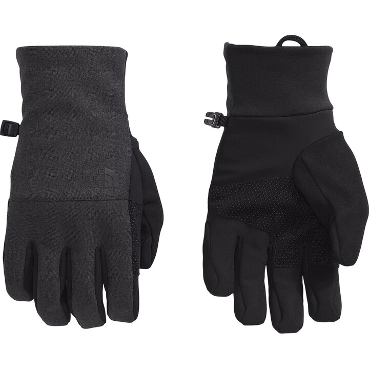 Guantes The North Face Apex Etip TNF, gris brezo oscuro, talla: S