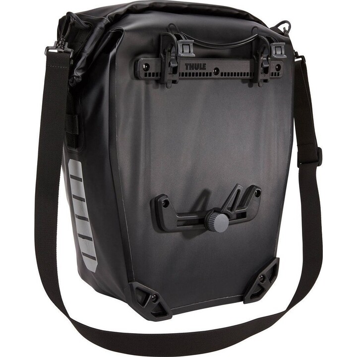 Par de alforges Thule Shield 25L - Preto/Preto