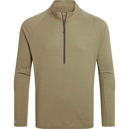 Camisa Craghoppers NosiLife SolarShield+ com meio zíper - Cor cardamomo, Tamanho: M