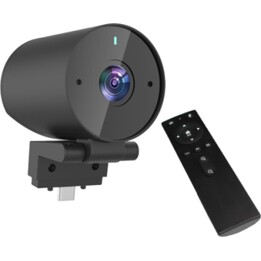 Câmeras Newline VC 4K (61013N00TC4N22M) Câmera 4K compatível com Lyra e Elara. Inteligência Artificial, Zoom Digital de 3,75x, E
