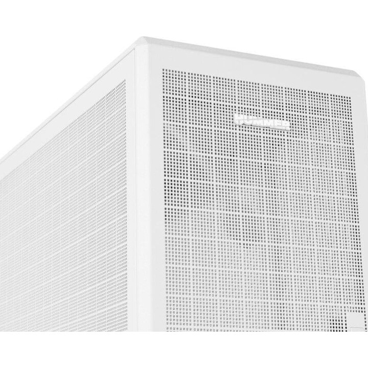NOX Hummer Refresh Mini Tower M-ATX White Total Mesh PC Case