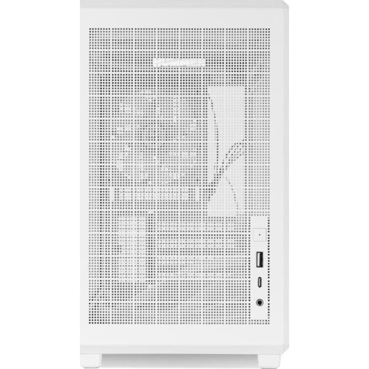 NOX Hummer Refresh Mini Tower M-ATX White Total Mesh PC Case