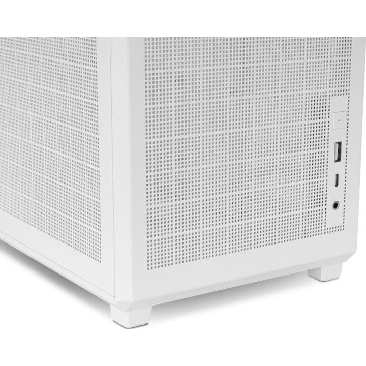 NOX Hummer Refresh Mini Tower M-ATX White Total Mesh PC Case