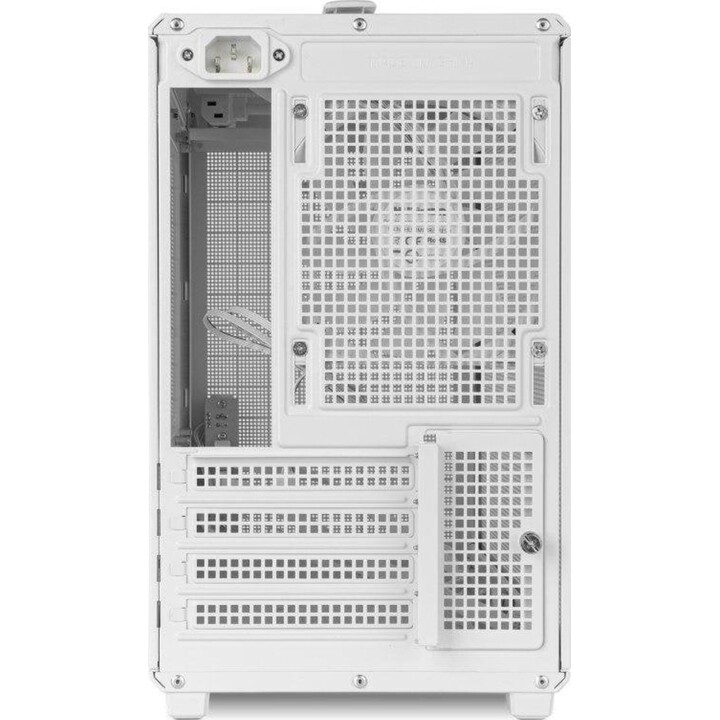 NOX Hummer Refresh Mini Tower M-ATX White Total Mesh PC Case