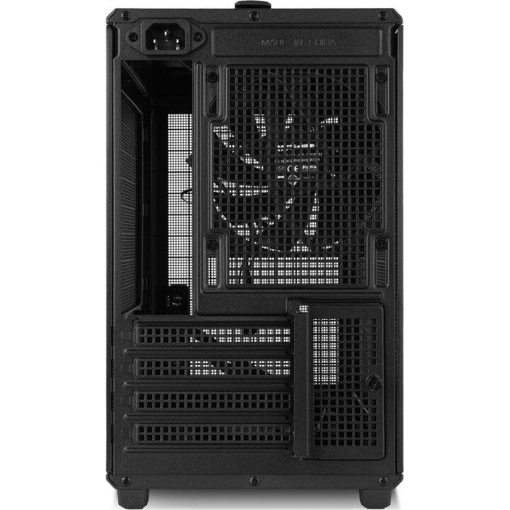 NOX Hummer Refresh Mini Tower M-ATX Mesh Black PC Case