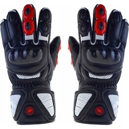 Gants de moto chauffants Glovii - 10w, cuir, XL - GDBXL