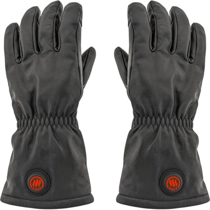 Glovii Beheizte Lederhandschuhe, GI2B