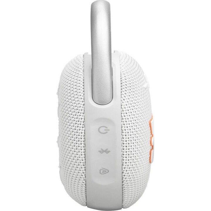 JBL Clip 5 Altoparlante ultraportatile, resistente all'acqua e alla polvere (bianco)