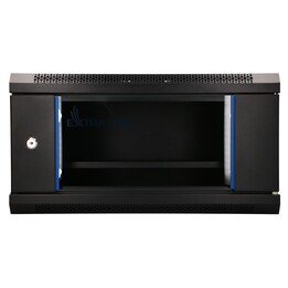 Extralink LITE 4U 530X400 Black Wall Mounted Rack Cabinet Floor/Wall/Freestanding Shelf Black