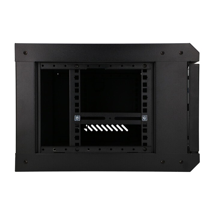 Extralink LITE 4U 530X400 ARMARIO RACK DE PARED NEGRO Estante montado en suelo/pared/independiente Negro