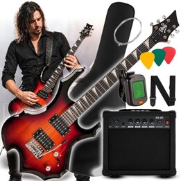 Guitarra elétrica V-TONE EGS 39 SB 4/4 sunburst
