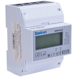 Medidor de energía trifásico Modbus SDM 72 DM MID