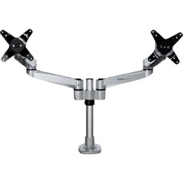 Startech ARMDUALPS Bras de support articulé pour 2 moniteurs jusqu'à 27" VESA 100x100 Max 10Kg