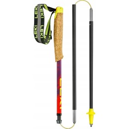 Leki Neotrail Pro FX.ONE Superlite Carbon Trekking Poles - Red/Violet Size: 120 cm
