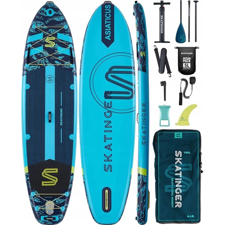 Tabla de SUP SKATINGER Asiaticus 350x89x15 cm Yoga