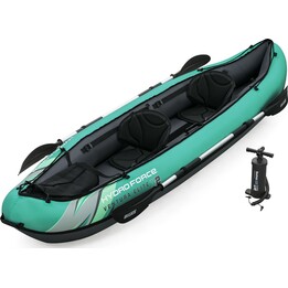 Bestway 65052 / 24 kayak deportivo 2 personas(s) Negro, Verde, Gris, Color menta Acrilonitrilo butadieno estireno (ABS), Nylon, 