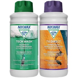 Nikwax Tech Wash + TX.Direct Wash-In Lavado a máquina Lavadora 1000 ml