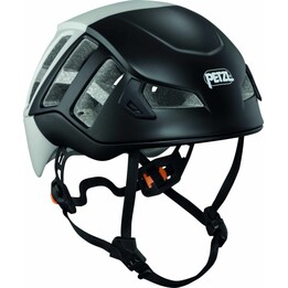 Petzl METEOR Kletter- und Bergsteigerhelm schwarz/grau M/L