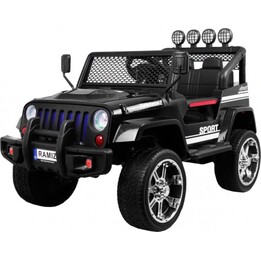 Electric Car S2388 Jeep Black 4x45W 6590 Lean Toys