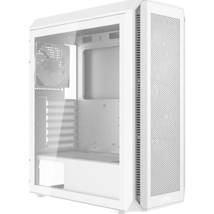 XPG Valor Air Plus White Midi Tower PC Case ATX/SPCC 3x120mm anteriore 1x120mm posteriore Finestra laterale