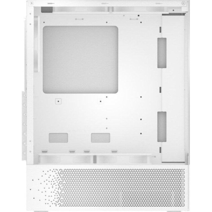 XPG Invader X Mini Torre de PC branca ATX/micro ATX/Mini-ITX com janela lateral de vidro temperado