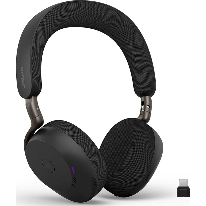 Jabra Evolve3 75 MS Stereo Headset On-Ear schwarz