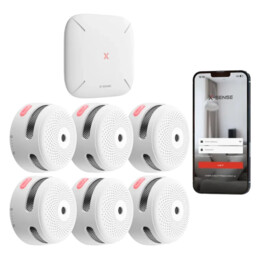 X-Sense FS61 sistema de alarme de incêndio branco