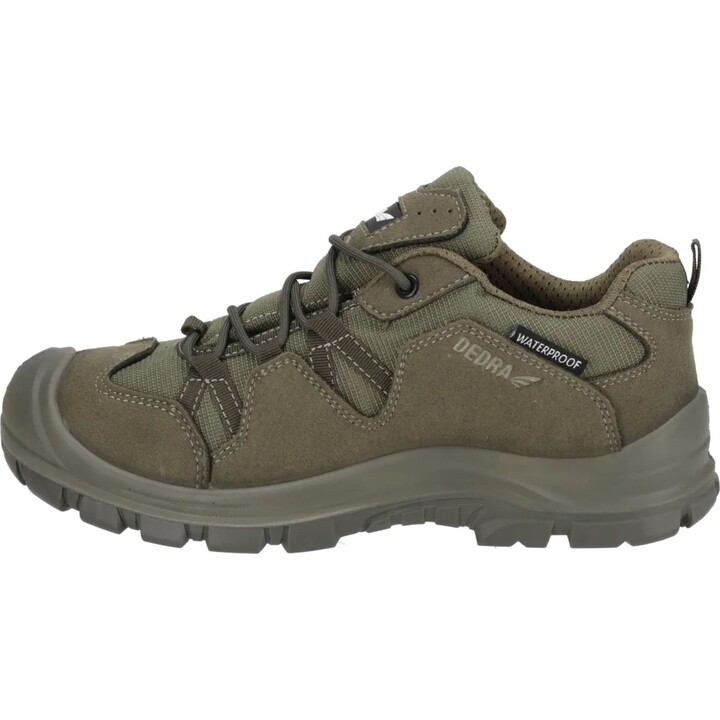DEDRA BH9P7-43 calçado profissional de corte baixo e sem dedos, tamanho 43, impermeável, cat. O1 SR FO WR
