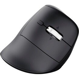 Ratón Vertical Inalámbrico Trust Vyran 26107/ Batería recargable/ Hasta 3200 DPI