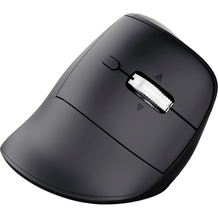 Mouse verticale wireless Trust Vyran 26107 / Batteria ricaricabile / Fino a 3200 DPI