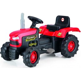 DOLU Kids Pedal Tractor Red