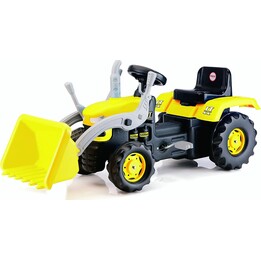 DOLU Children's Pedal Tractor Yellow