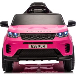Pink Land Rover Discovery DLS-K06 children's electric vehicle.