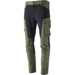 DEDRA BH35SP-XL Calças de trabalho tácticas para homem, tamanho XL/56, nylon, algodão, elastano
