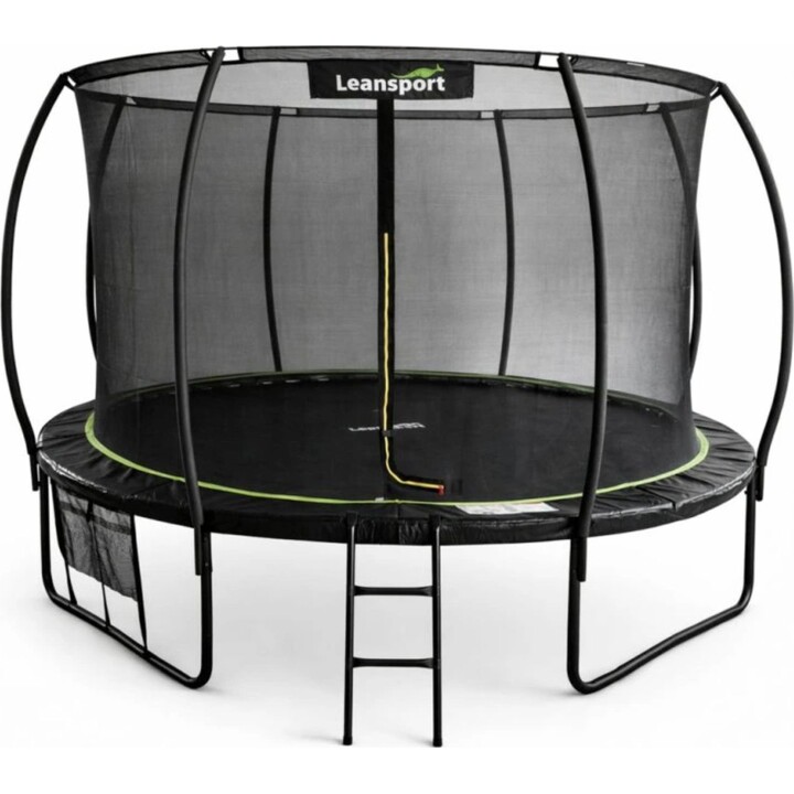 Lean 29175 Gartentrampolin mit Sicherheitsnetz, schwarz und grün, 487 cm (16 Fuß)