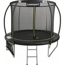 Trampolina LEAN Sport Max 10ft Czarno-Zielona