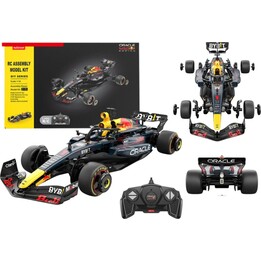Bloques de construcción de coches de Fórmula 1 Red Bull de Rastar, azul marino, escala 1:16