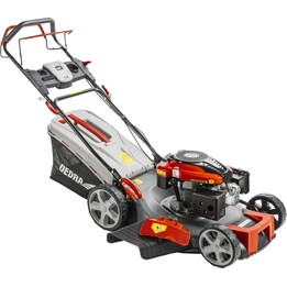 GARDEN DEDRA DED8725Q-56L Benzin-Rasenmäher mit Selbstfahrantrieb und einstellbarer Schnittgeschwindigkeit, LONCIN-Motor, 3,5 kW