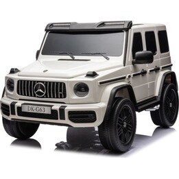 Leantoys Mercedes-Benz G63 AMG 4X4 XXL Electric Ride-On Car 24V 14Ah Battery-Powered Toy Vehicle Branco