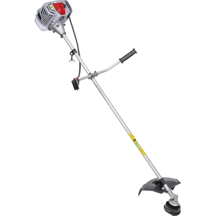 DEDRA DED8717A 1.45 kW, 52 cm³ petrol brushcutter + harness, coil head, cutting blade