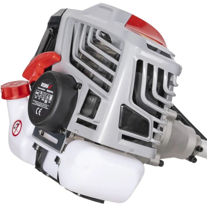DEDRA DED8717A 1.45 kW, 52 cm³ petrol brushcutter + harness, coil head, cutting blade