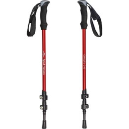 Kije trekkingowe Fjord Nansen Gravel 2.0 - red