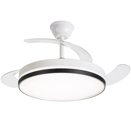 Daewoo Deckenventilator mit einziehbaren Flügeln DW5009/ 30W/ 3 Flügel/ 6 Geschwindigkeitsstufen