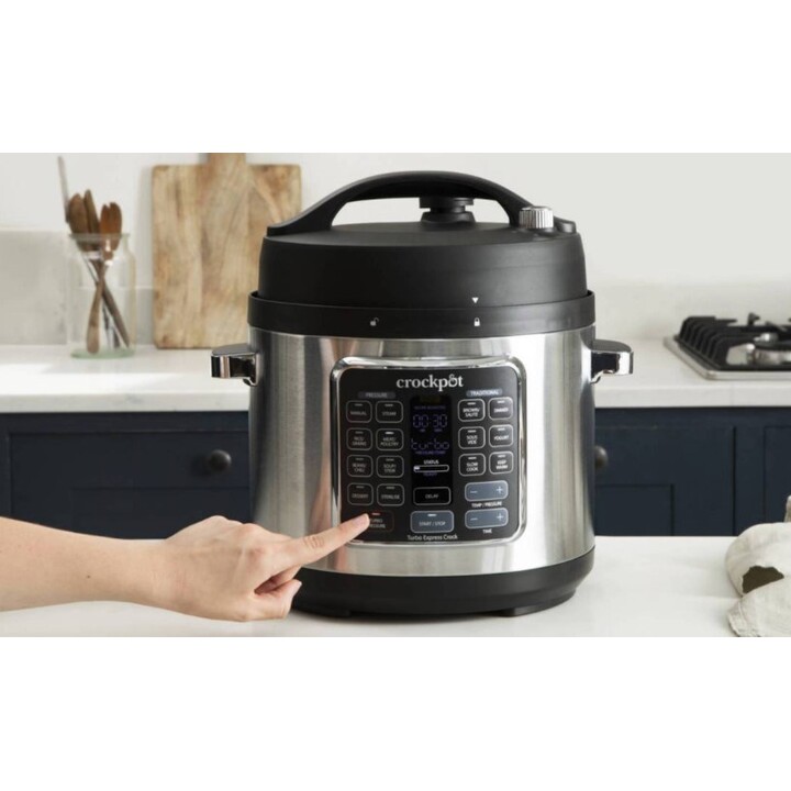 Crock-Pot CSC062X appareil multi-cuissons 5,6 L 1400 W Noir, Acier inoxydable