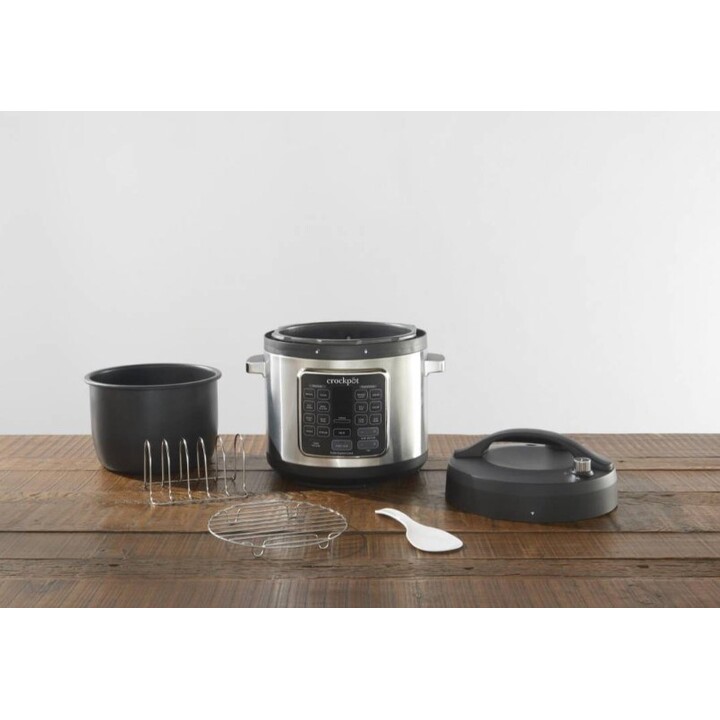 Crock-Pot CSC062X appareil multi-cuissons 5,6 L 1400 W Noir, Acier inoxydable