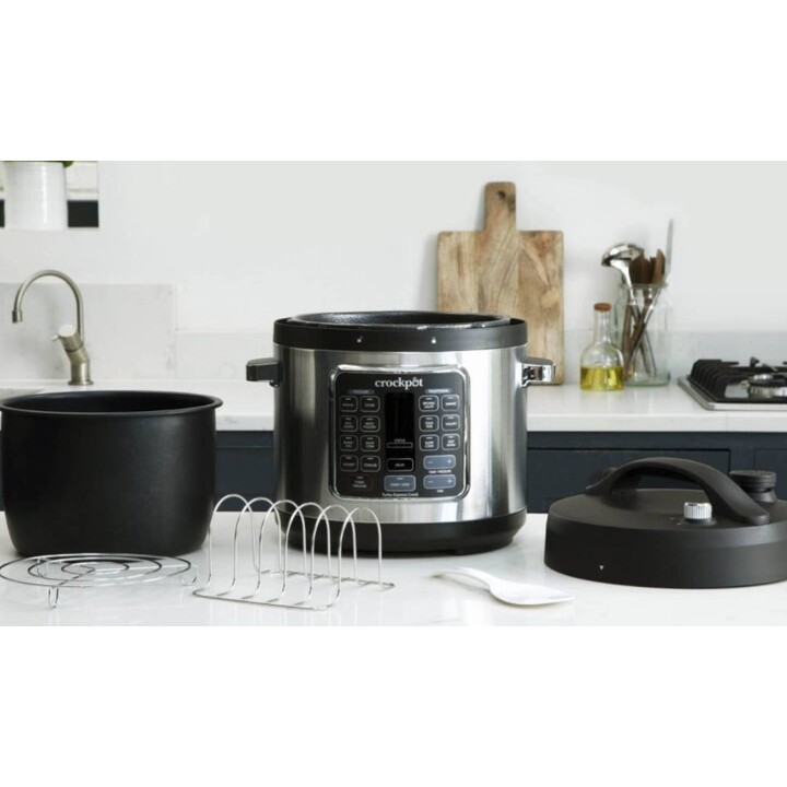 Crock-Pot CSC062X appareil multi-cuissons 5,6 L 1400 W Noir, Acier inoxydable