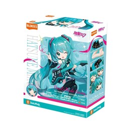 BLOKEES DaaLaMode Series Hatsune Miku Official Outfit figurine articulée bleue