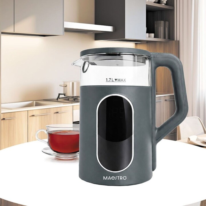 MR-023-GREEN Bollitore elettrico MAESTRO 1,7L 2220W, verde