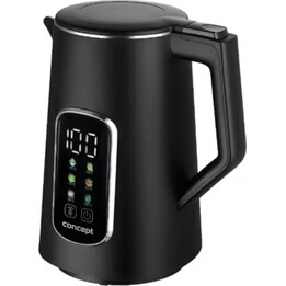 Hervidor eléctrico Concept RK3385, negro, 1.7 litros