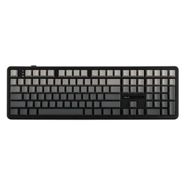 Teclado con junta de goma F108 Gradient Grey con interruptores Nimbus V3 RGB de AULA